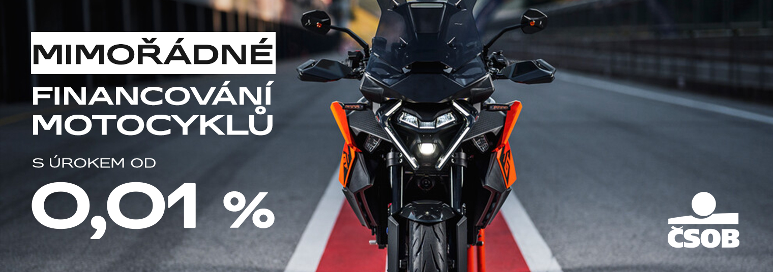MIMOŘÁDNÉ FINANCOVÁNÍ MOTOCYKLŮ