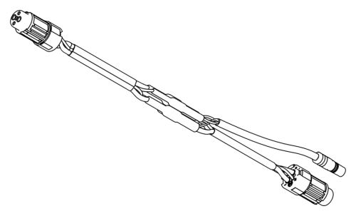 BOSCH T-KABEL AKUMULÁTORU PRO KONEKTOR COMPONENT CONNECTOR, 400 MM (BCH3912_400)