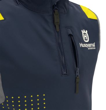 HUSQVARNA KIDS RAILED VEST BLUE (2)