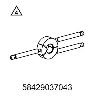 KTM MOUNTING TOOL F.BEARING NJ 207