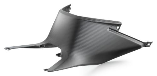 FUEL TANK FAIRING, REAR, CARBON