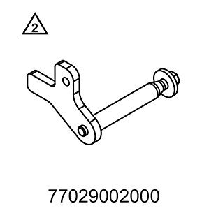 KTM FIXING ARM FRONT