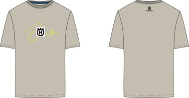 HUSQVARNA KIDS HORIZON PATCH T-SHIRT