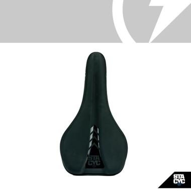 KTM SADDLE - BLACK/BLACK CHEVRON (2)