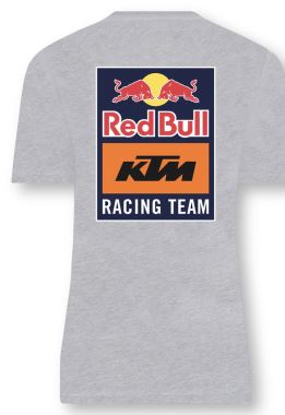 KTM RB  WOMEN BACKPRINT T-SHIRT GREY (1)