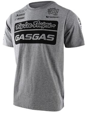 TLD TEAM TEE GREY XL TLD TEAM TEE GREY XL