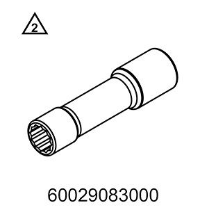 SPECIAL SOCKET F. CYLINDER NUT