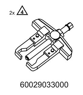 KTM EXTRACTOR PRIM. GEAR