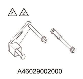 KTM RETAIN. ARM F. ENG.WORK STAND CPL. KTM RETAIN. ARM F. ENG.WORK STAND CPL.