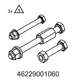 KTM SUPPORT ENGINE BASE CPL.