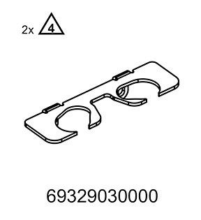 ADJUSTING PLATE FRONT