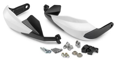 KTM HANDGUARD CLOSED WHITE
