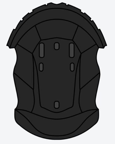 KTM WRAAAP HELMET CROWN PADDING