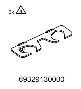 ADJUSTING PLATE RAER