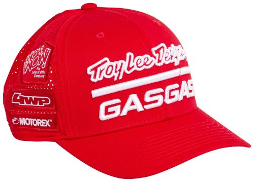 TLD GASGAS TEAM CURVED CAP RED