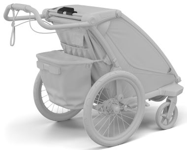 Thule Aion changing bag bike trailer clip (1)