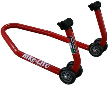 Stojan na motocykl Bike-Lift FS-10 červený přední bez nástavců