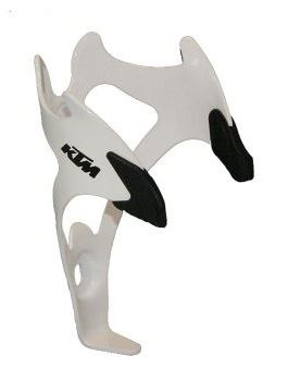 KTM BOTTLE CAGE WAVE ALLOY WHT