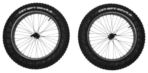 Reacha 20" fat tire wheel set