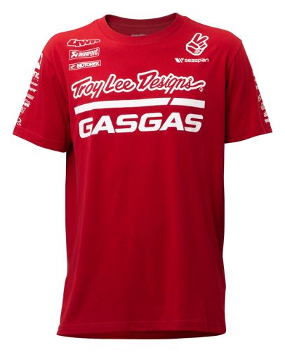 TLD GASGAS TEAM TEE DARK RED