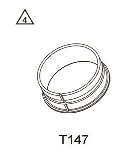 BUSHING DE/MOUNT PIPE D=52