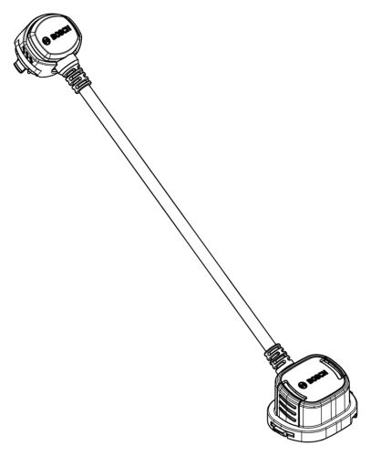 BOSCH KABEL POWERMORE, VEDENÍ KABELU SMĚREM KE SPODNÍ TRUBCE, 150 MM (BCH3925_150)