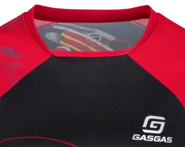GASGAS KIDS OFFROAD JERSEY BLK/RED (2)