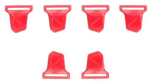 BIONIC 10 SNAP BUCKLES SET RED OS