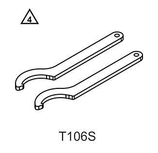 KTM PRE LOAD KEY 4681 STEEL