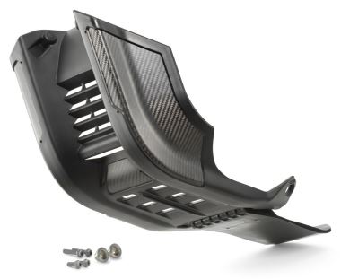 KTM FACTORY SKID PLATE WITH LINKAGE PROTECIO KTM FACTORY SKID PLATE WITH LINKAGE PROTECIO