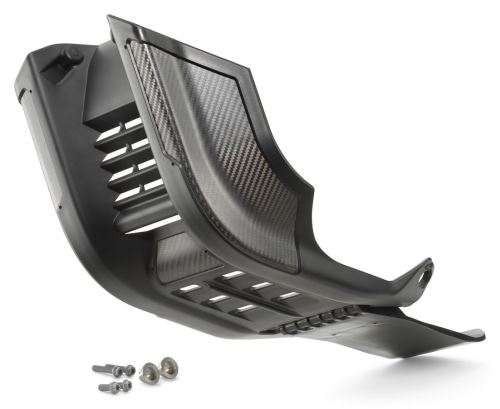 KTM FACTORY SKID PLATE WITH LINKAGE PROTECIO