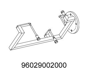 ENGINE BRACKET FOR ENGINE ASSEMBLY STAND