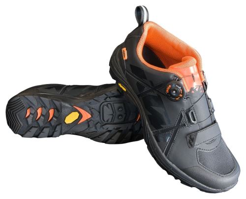 FACTORY ENDURO SHOES MTB/TOUR SPD BLACK / ORANGE