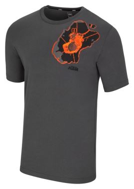 KTM ORANGE FLUIDS TEE M