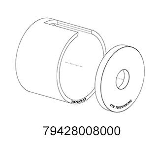 KTM PRESS. TOOL F. CRANKSHAFT CPL.