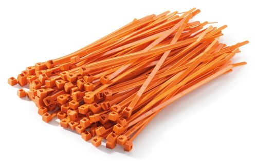 Cable ties 140/ 3.5mmm orange