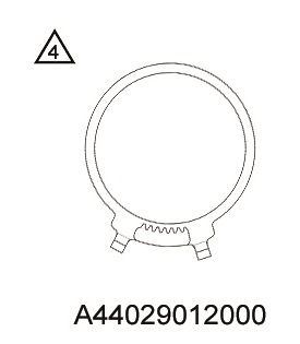 KTM ROTOR HOLDER