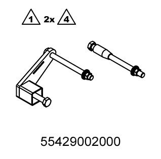 KTM ENGINE SUPPORT 554