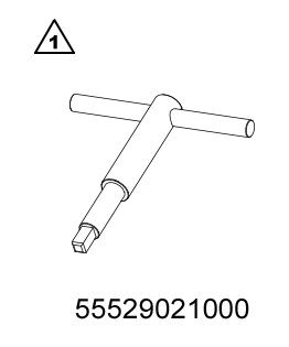KTM 4-KANT-KEY SW5 MM