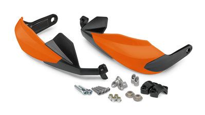 KTM HANDGUARDS CLOSED ORANGE