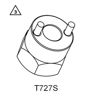 KTM PIN NUT MINI FORK