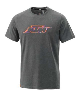 CAMO TEE DARK GREY MELANGE S