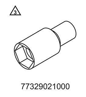 SPECIAL SOCKET F. PRIMARY GEAR