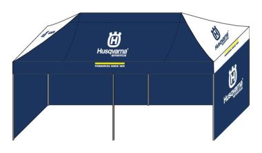HUSQVARNA TENT 6 X 3 M HUSQVARNA TENT 6 X 3 M