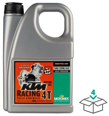 KTM RACING 4T 20W/60 4L
