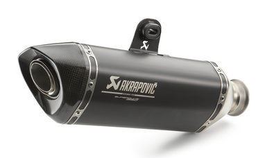 AKRAPOVIC SLIP-ON BLACK