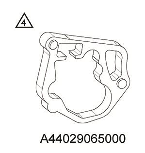 KTM MOUNTING PLATE ALS