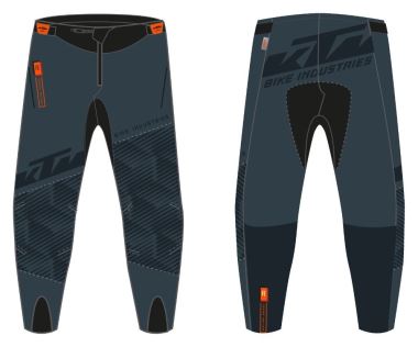 KTM FACTORY ENDURO PANTS BLACK/ORANGE - L