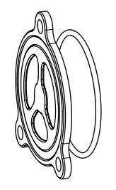 GASGAS FACTORY RACING OIL PUMP COVER (1)