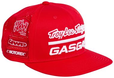 TLD GASGAS TEAM FLAT CAP RED TLD GASGAS TEAM FLAT CAP RED